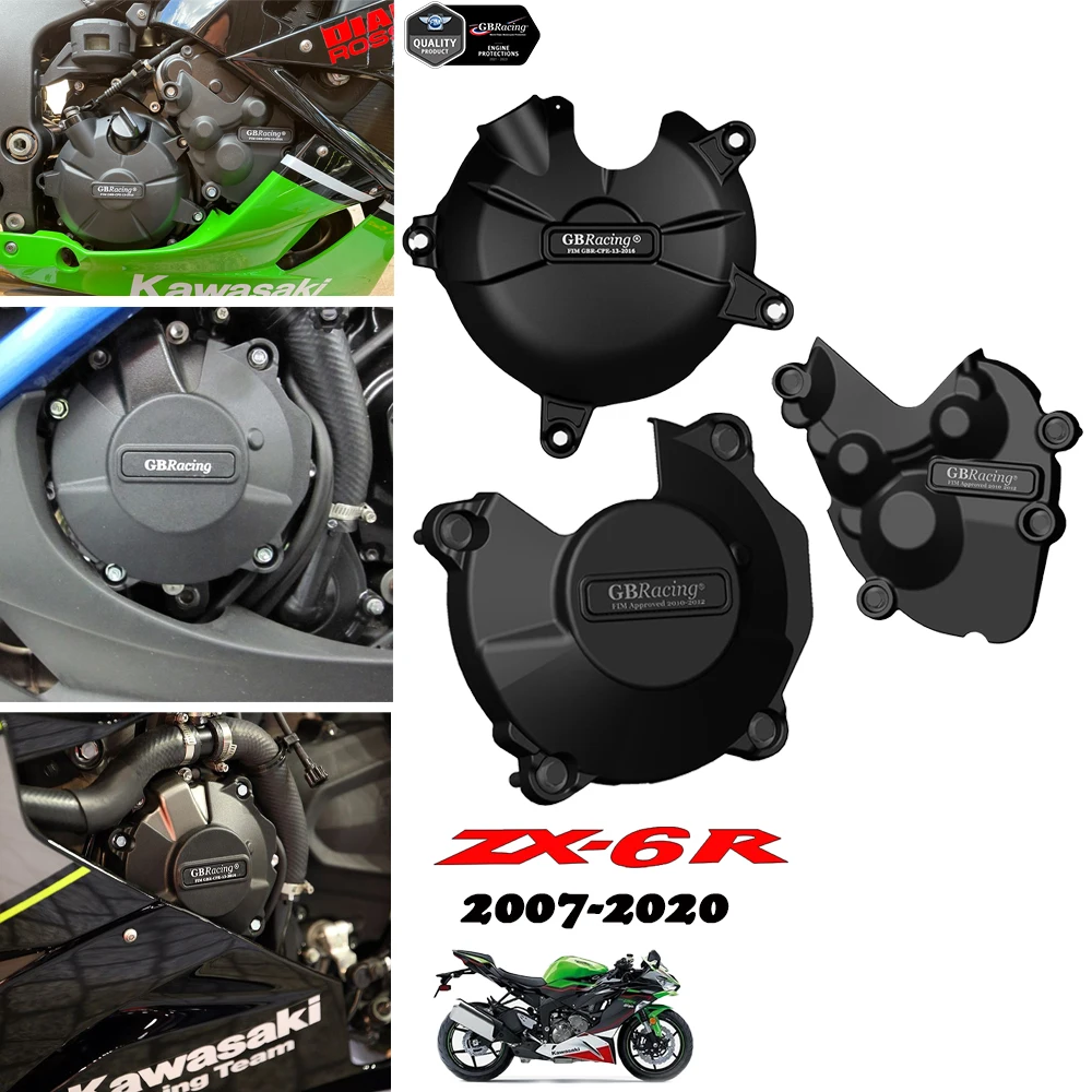 Motorcycles Engine Cover Protection Case For case GB Racing For KAWASAKI ZX6R 2007 08 09 10 12 13 14 15 16 18 19 2020