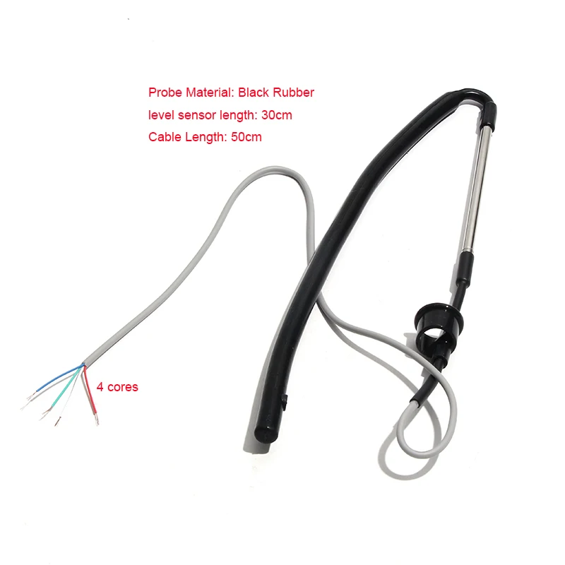 Temperatura de água solar e sensor de nível com cabo de 50cm 4 núcleos para aquecedor de água solar controlador de peças de aquecedor de água solar