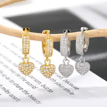 Heart Crystal Earrings for Women #2