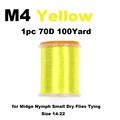 1 pieza M4 amarillo