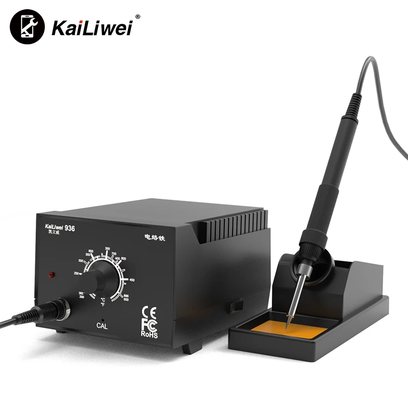 Kailiwei 936 Antistatic Soldering Station LED Intelligent Temperature Control Suitable For Electronic Motherboard Repair Tools