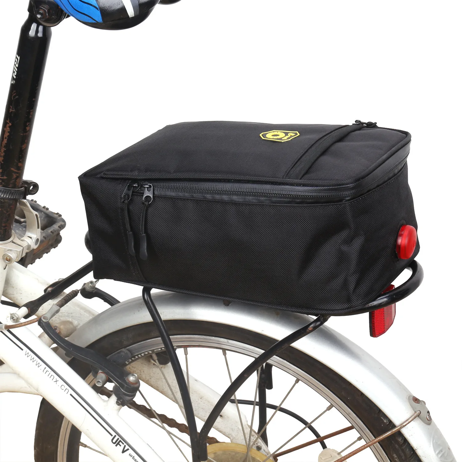 

Driving Trunk Cushion Lithium Battery Folding Electric Bicycle Rear Seat Tail Bag Polyester