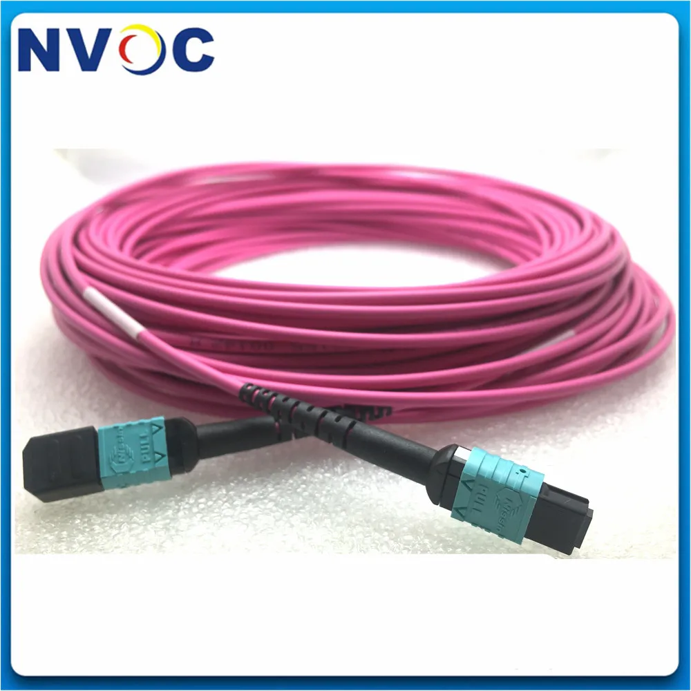 12Core,MM,OM4,3.0mm LSZH Mini Round Cable 12C MPO/UPC Female Male 3M Fiber Patch Cord Trunk Cable for 100G QSFP-100G-SR4-S Cisco