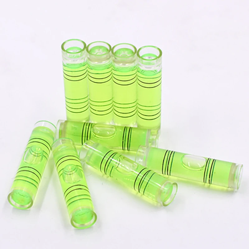 4 piezas nivel de burbuja Kit de medición Burbuja de espíritu de precisión de burbuja circular Diana redonda verde Nivel Cuadrado Burbuja horizontal nivel de burbuja de precisión nivel de burbuja redonda nivel pequeño