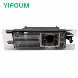 YIFOUM Car Rear View Camera Bracket License Plate Light For Buick Regal Excelle GT/Opel Vectra Astra Zafira Insignia Meriva