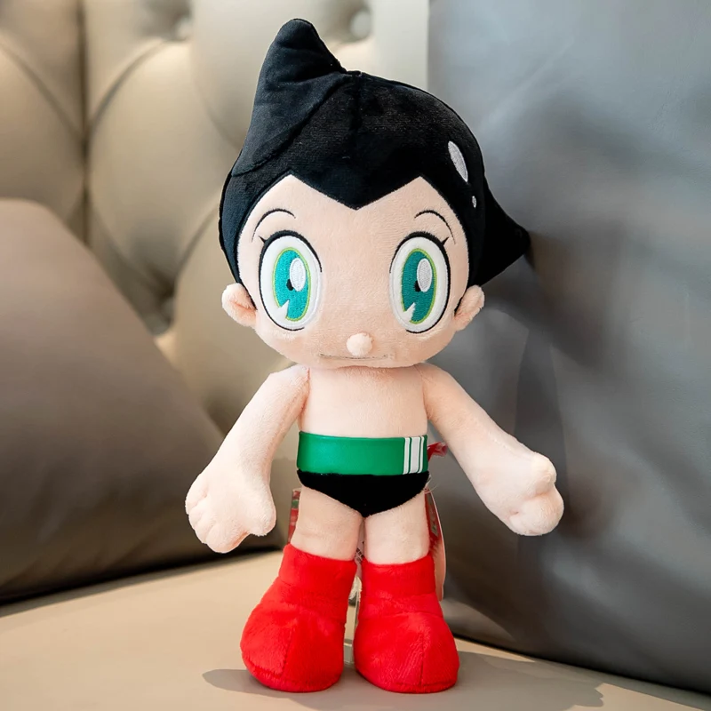 Astroboy Plush Toy Japanese Anime Astroboy Doll Tetsuwan Atom Mighty Atom Plushies Keychain Pendant Bag Gifts For Baby Fans