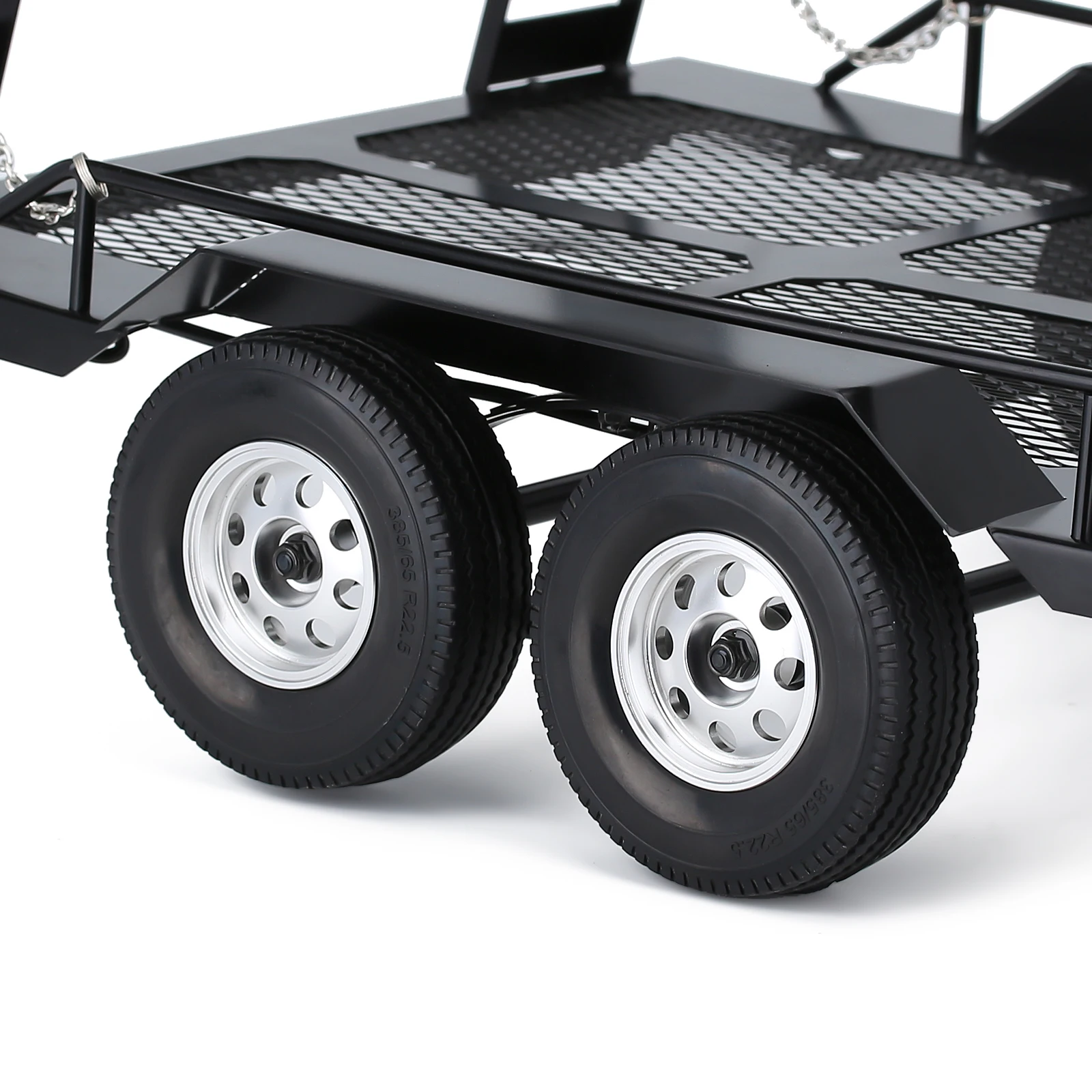 INJORA 465*290MM Metal Trailer for 1/10 RC Car Crawler Axial SCX10 90046 AXI03007 TRX-4 Redcat Gen8