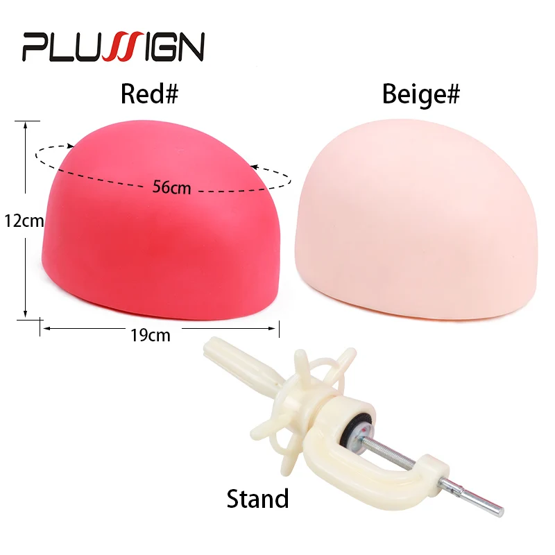 Silicon Ventilating Hand-Woven Mannequin Head