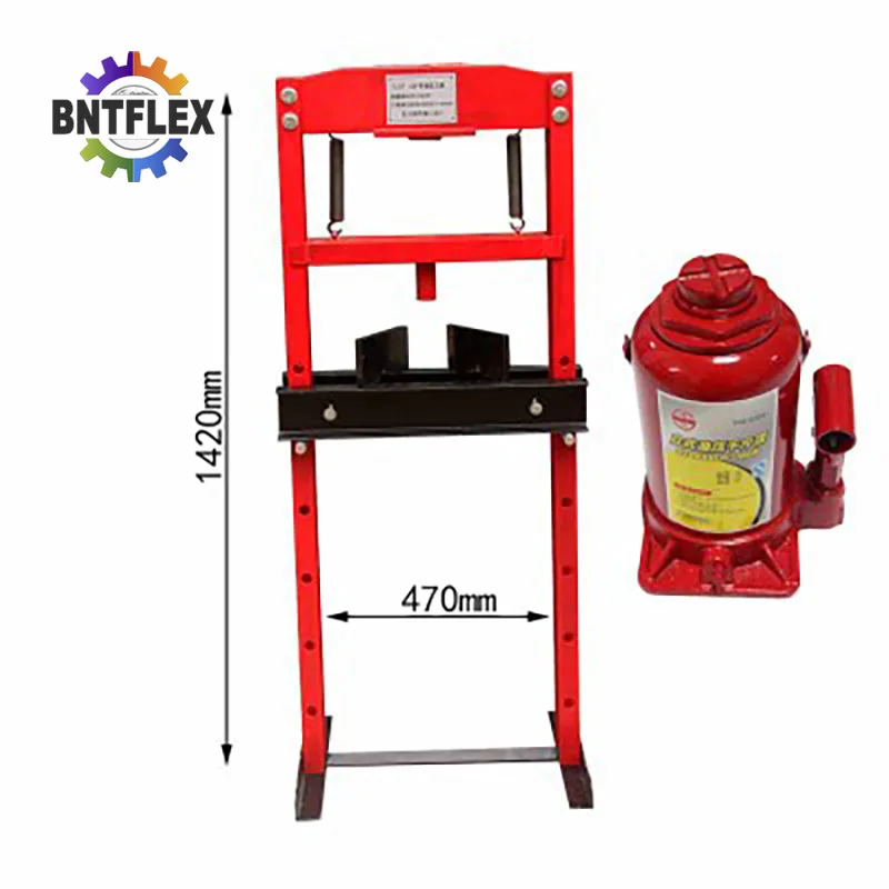 

20 Tons Press Manual Press Hydraulic Machine Small Car Bearing Disassembly Auto Repair Maintenance Tools