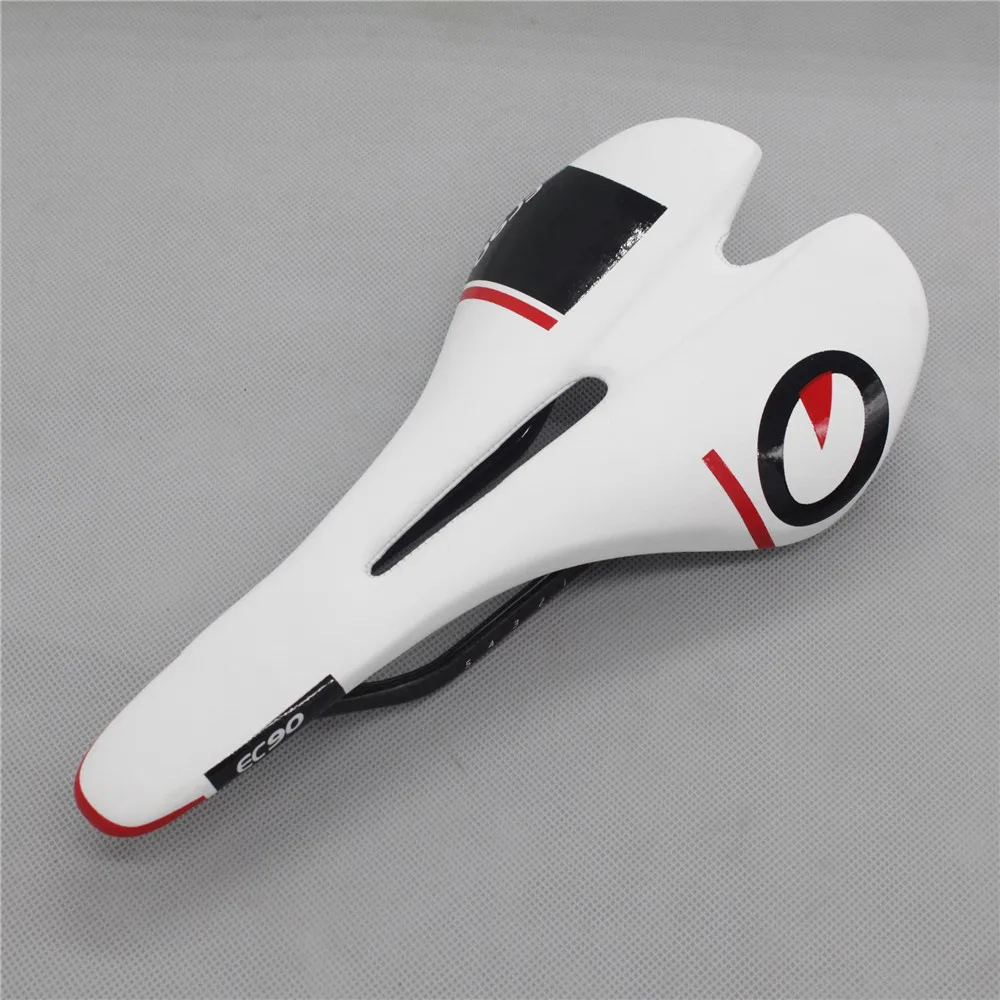 New EC90 bike saddle Road bike Seat Men Cycling Cushion Mountain Bike steel track Hollow Design MTB Saddle Bicycle Accessories