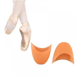 1pairs Foot Care Silicone Soft Ballet Pointe Dance Shoes Pads Dancing Toe Protector Foot Care Bunion Corrector Gel Socks