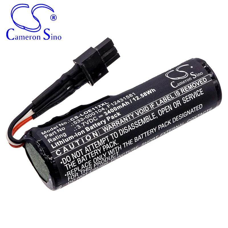 CameronSino Battery for Logitech UE Ultimate UE MegaBoom 2UE Kora Boom S-00122 S00151 fits Logitech 533-000104 Speaker Battery