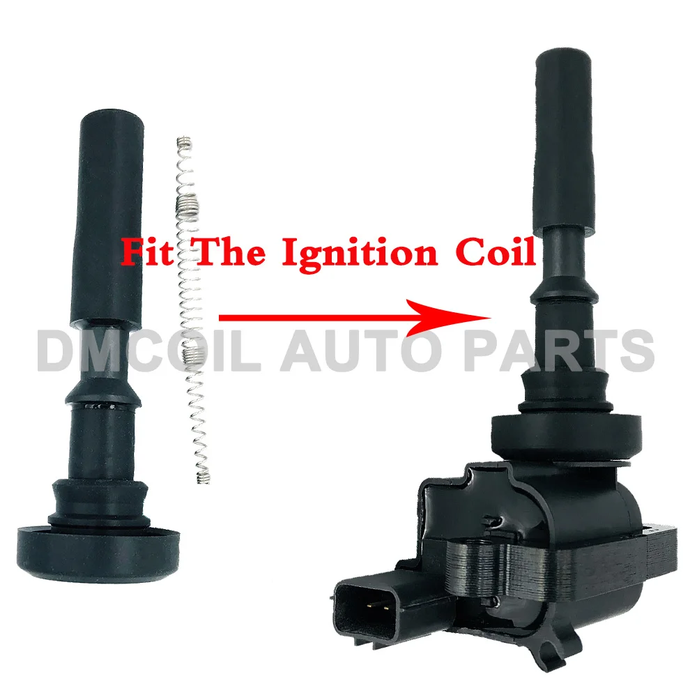 2 PCS IGNITION COIL BOOTS FOR MITSUBISHI PAJERO JUNIOR MINI TOPPO BJ TOWN BOX 1995-2012 MD325592 MD308914 MN115259 0986JG1552