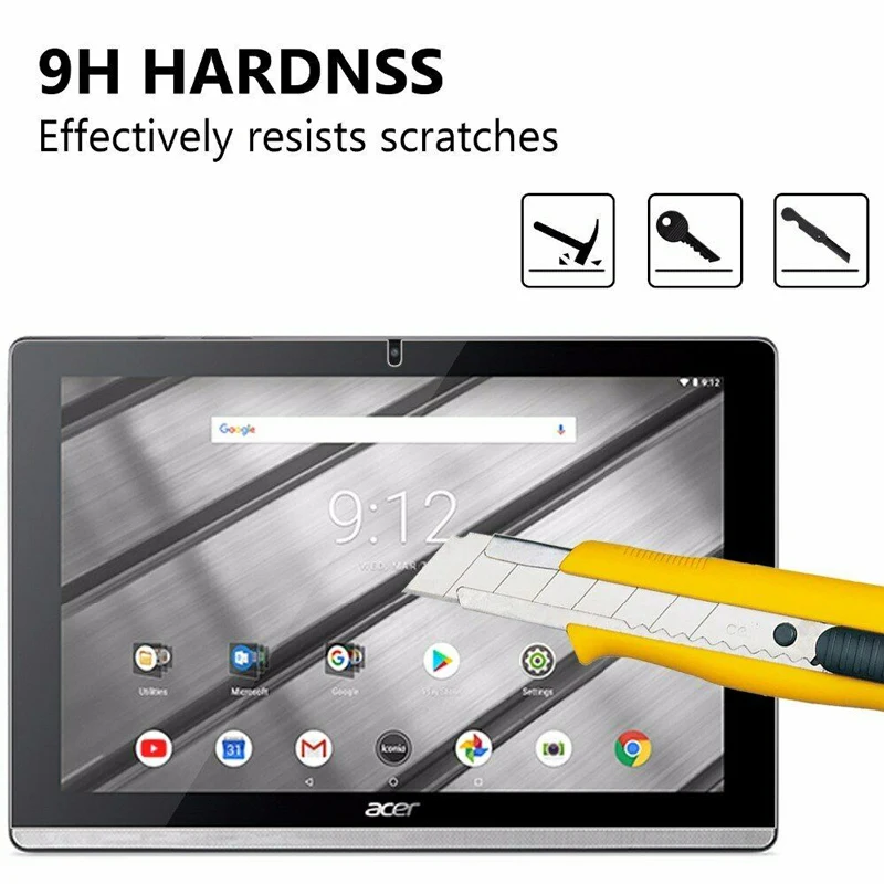 

Tempered Glass Screen Protector for Acer Iconia One 10 B3-A40 B3-A50 One 8 B1-850 One 7 B1-790 Tab 10 A3-A40 A3-A50 A3-A30 10.1"