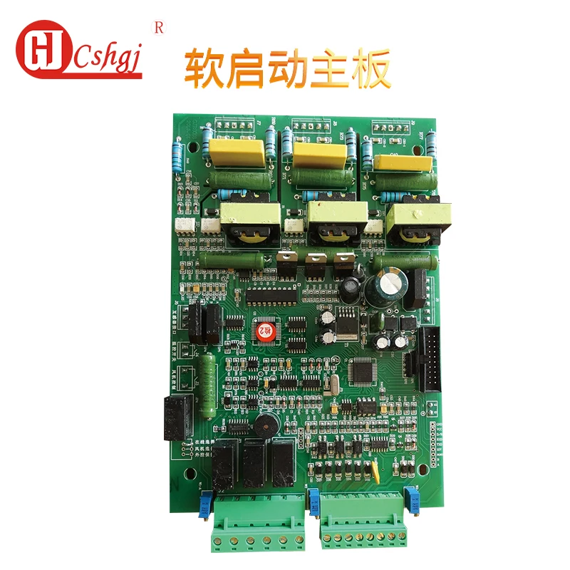 90kw Soft Start Board Circuit Board Digital Screen Main Board/soft Start Cabinet 5.5-800kW General Controller