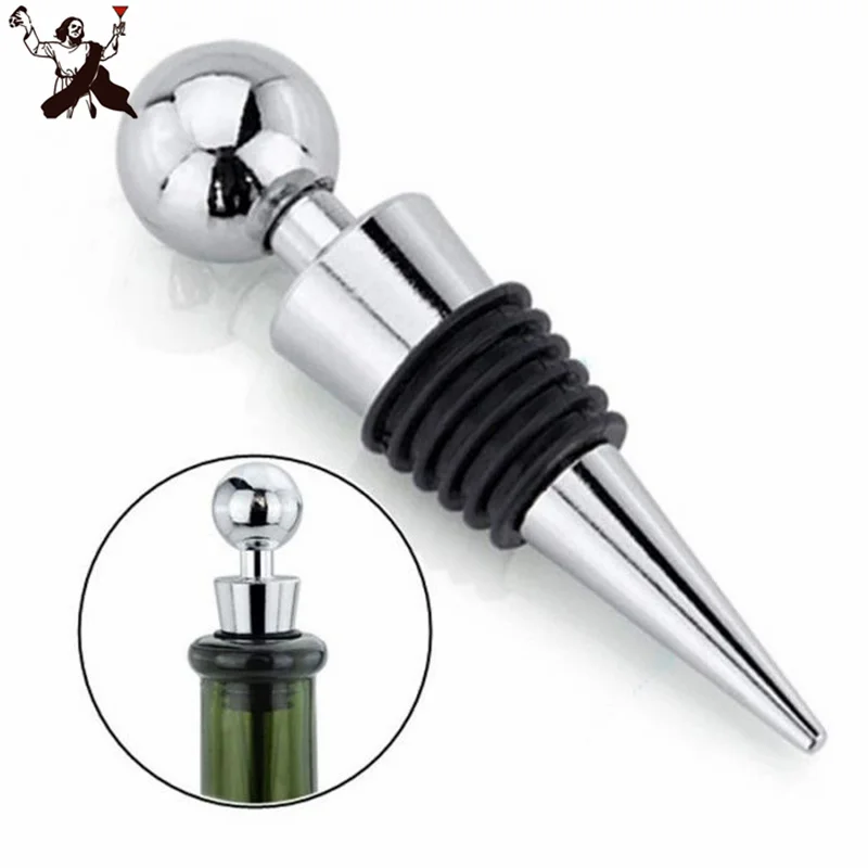 

1piece Bottle Stopper Wine Storage Twist Cap Plug Wine Reusable Vacuum Sealed Red Wine Bottle Stopper Barware
