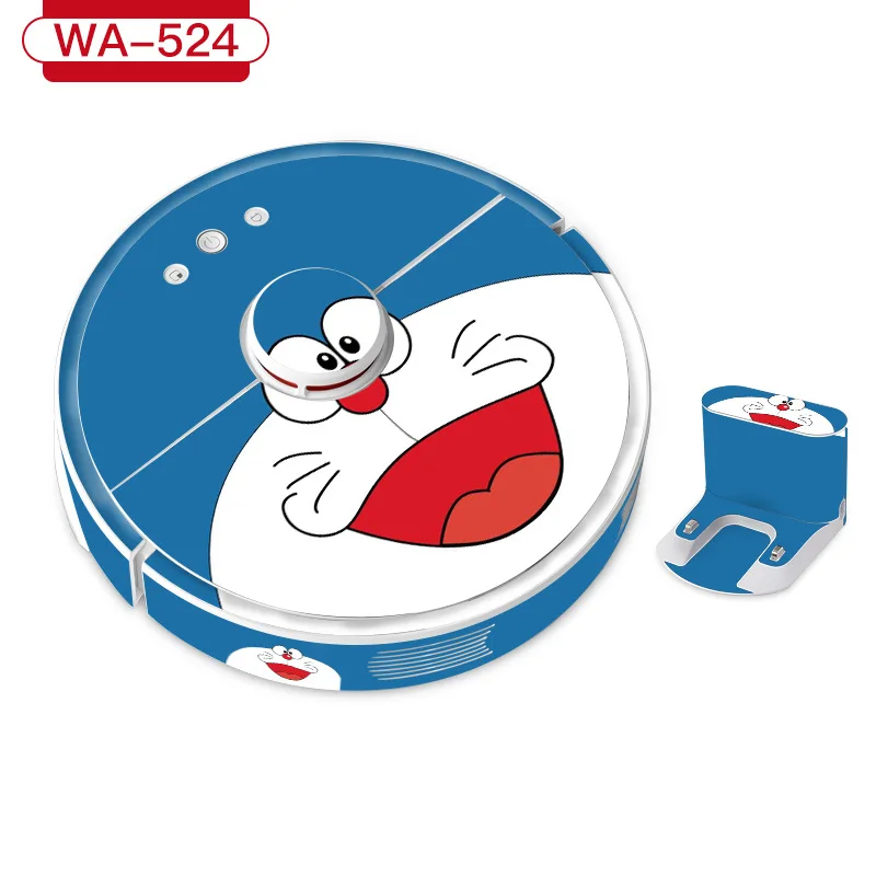 Hot Sale Cute Cartoon Sticker for Xiaomi Robot Vacuum 2nd Cleaner Roborock S50 S51 Protective Dustproof Film Paper Cleaner Parts