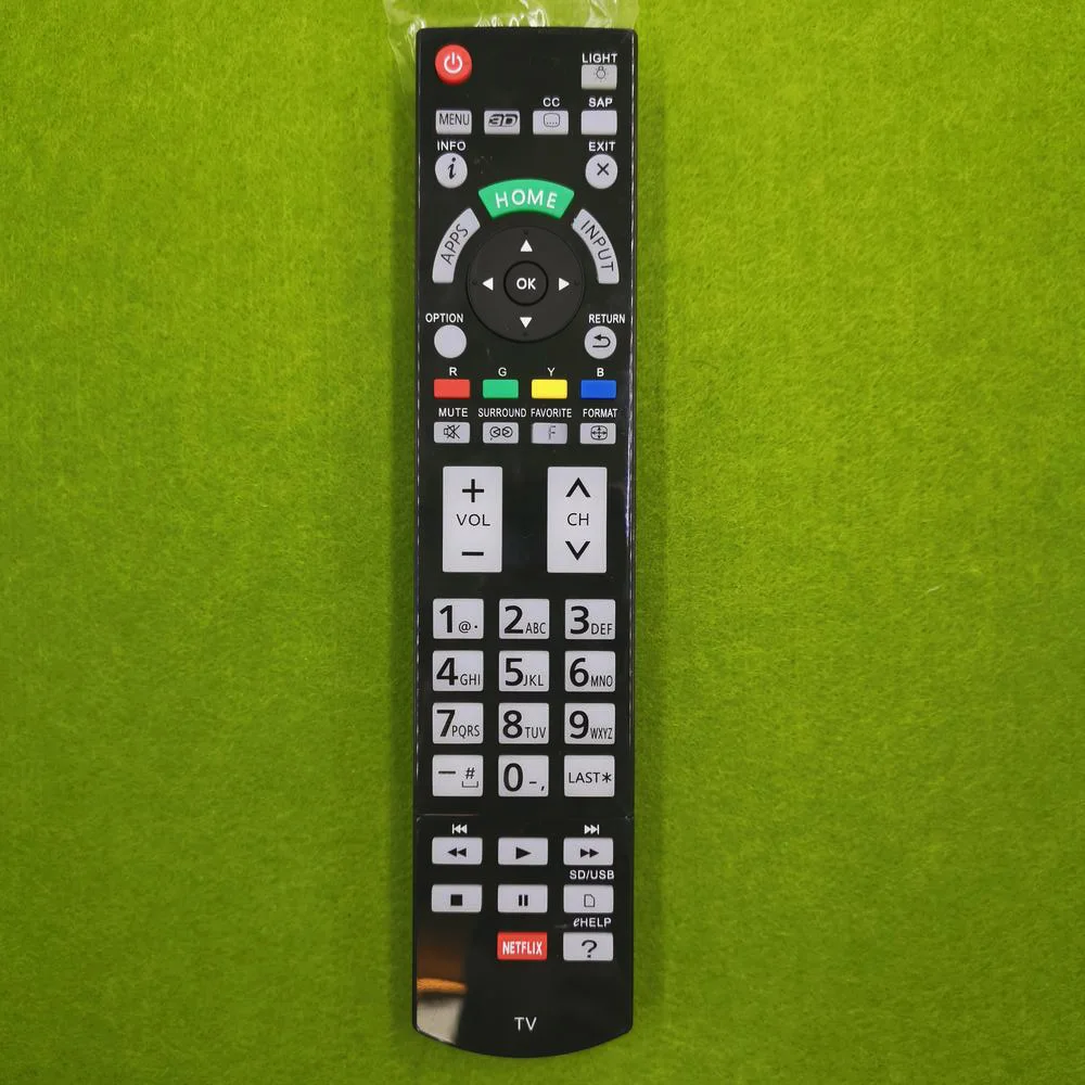 

Remote Control N2QAYB000862 for Panasonic TC55DT50 TCL42ET5 TCL47DT50 TCL47ET5 TCL47WT50 TCP50GT50 TCP55GT50 TCP55ST50 led tv