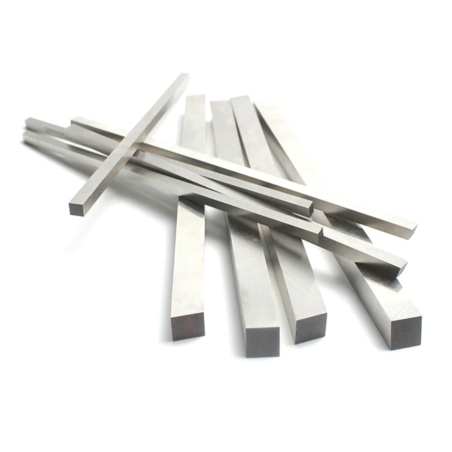 Super hard white steel knifes high speed steel turning tools white steel square flat inserts 200mm CNC lathe tools HSS Steel Bar