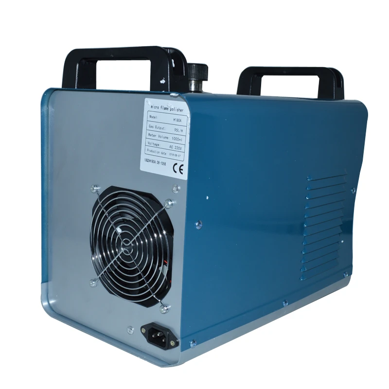 전기 산소 수소 물 용접기, 아크릴 마이크로 화염 광택기, 토치 기계, 95L, H180, 220V
