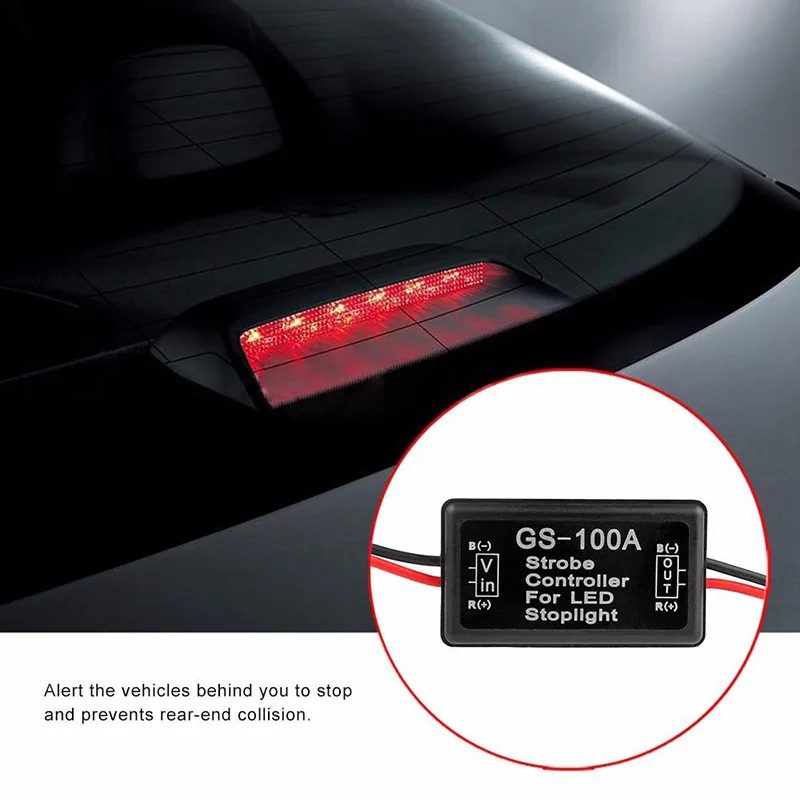 Chiziyo Gs100a Led Knipperende Controller Intelligente Rem Achterlicht Flitser Controller