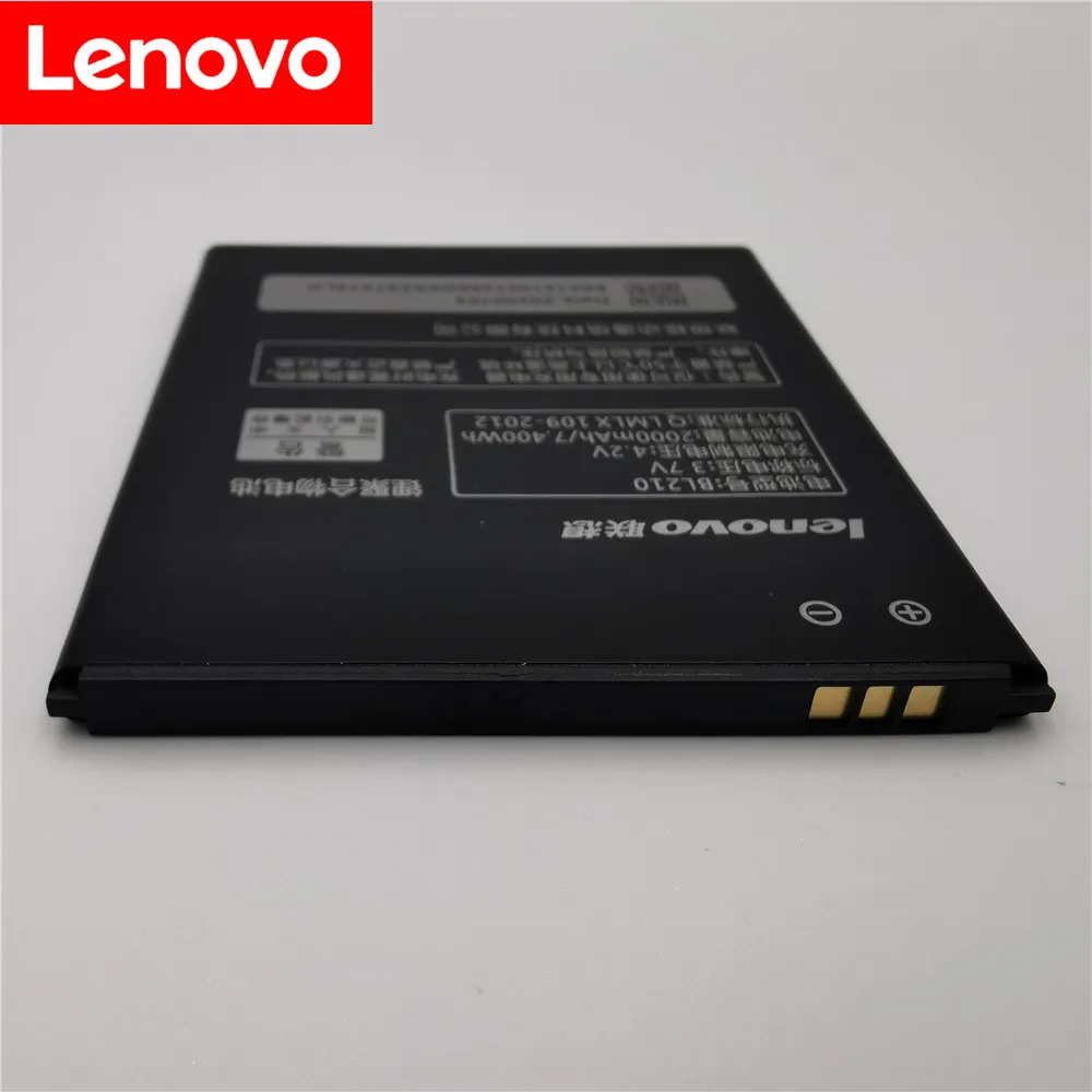 100% Tested Original High Quality BL210 for Lenovo A536 A606 S820 S820E A750E A770E A656 A766 A658T S650 Phone Replace battery