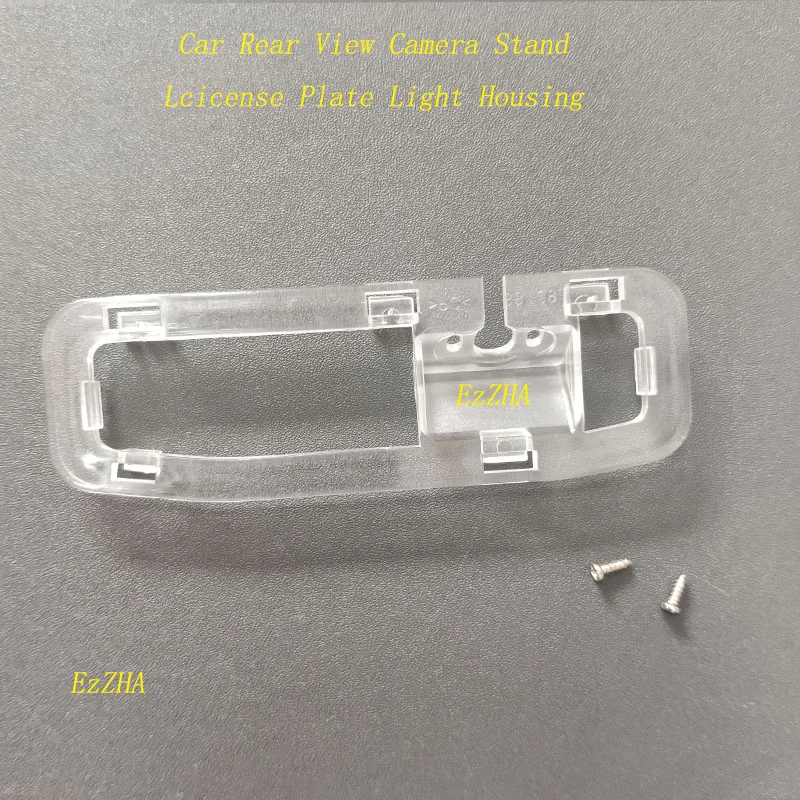 

EzZHA Car Rear View Backup Camera Bracket License Plate Light Housing Mount For Kia Rio 2007 2008 2009 2010 2011 2012