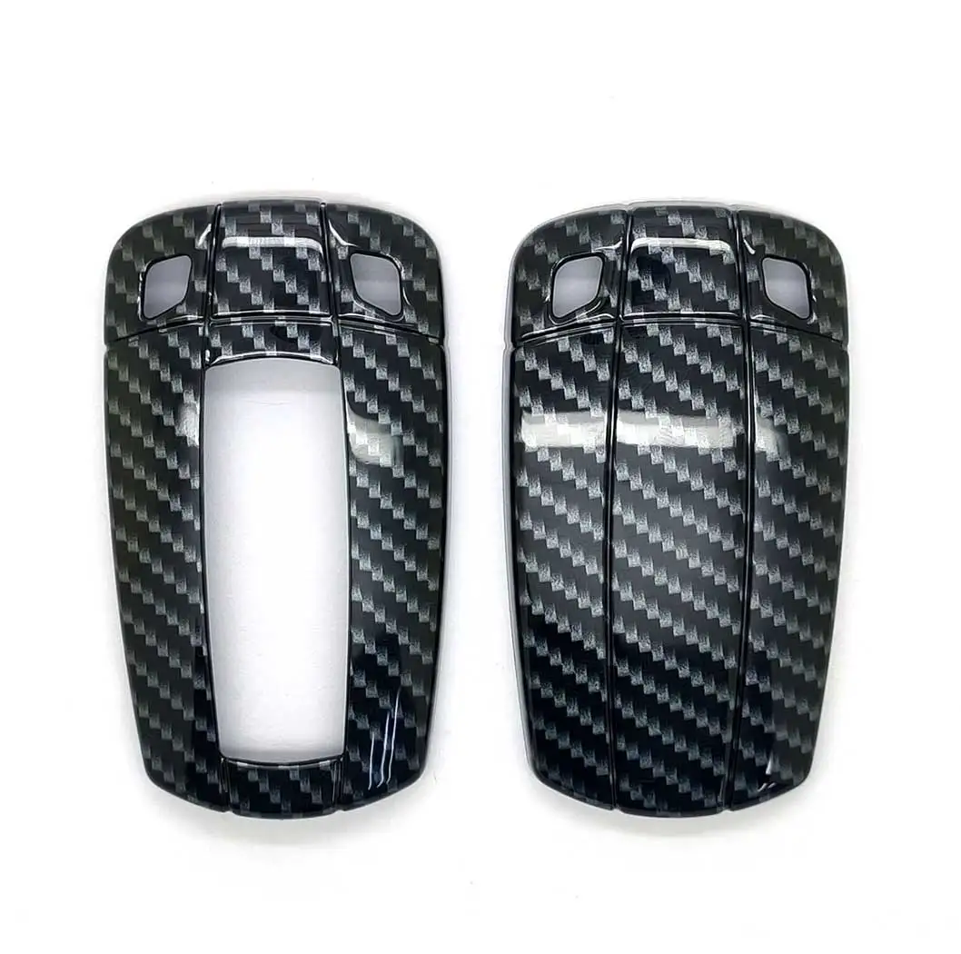 carmonmon 3 Buttons Smart keyless Entry Remote Key Fob case Cover for BMW 1 2 4 5 6 Series,for BMW Old Smart Key