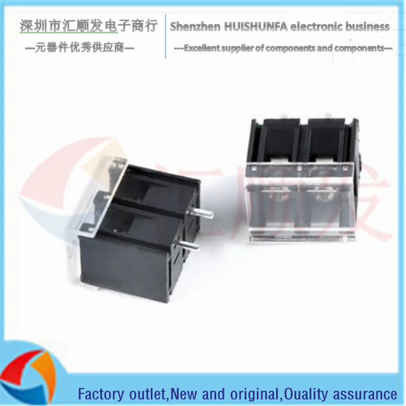 KF28S-7.62-2P/3P/4P straight plug with protective cover 7.62mm pitch fence type terminal block