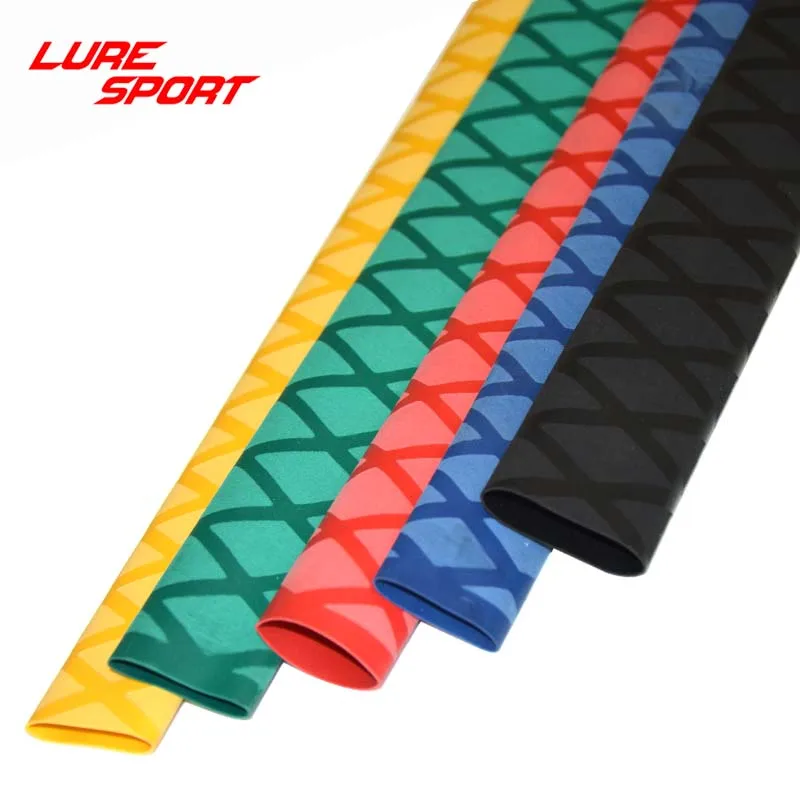 80cm Heat Shrink Tube 1PC Non-Slip X Wrap Textured Tennis Badminton Handle Grip Rod Racket Sleeving Rod Building component DIY