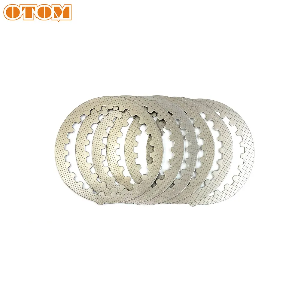 OTOM Motorcycle 250cc Clutch Friction Plates Complete Set Fibrous Material Of Paper Composite And Steel For YAMAHA DT230 MT250