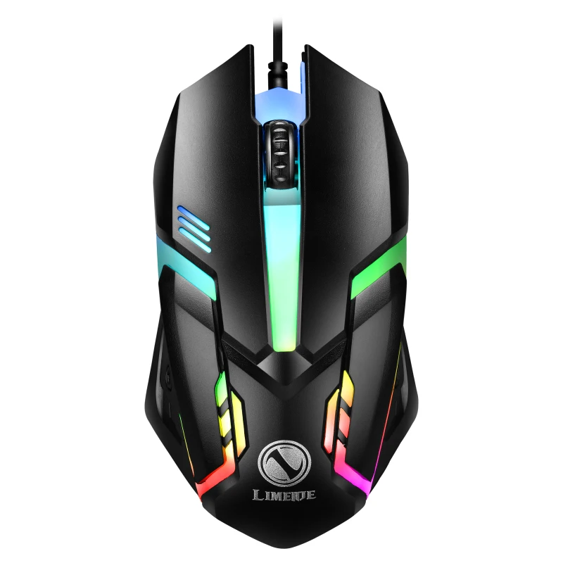 S1 Gaming Luminous Wired Mouse USB Wired Desktop Laptop Cool Glowing Computer Game Mouse