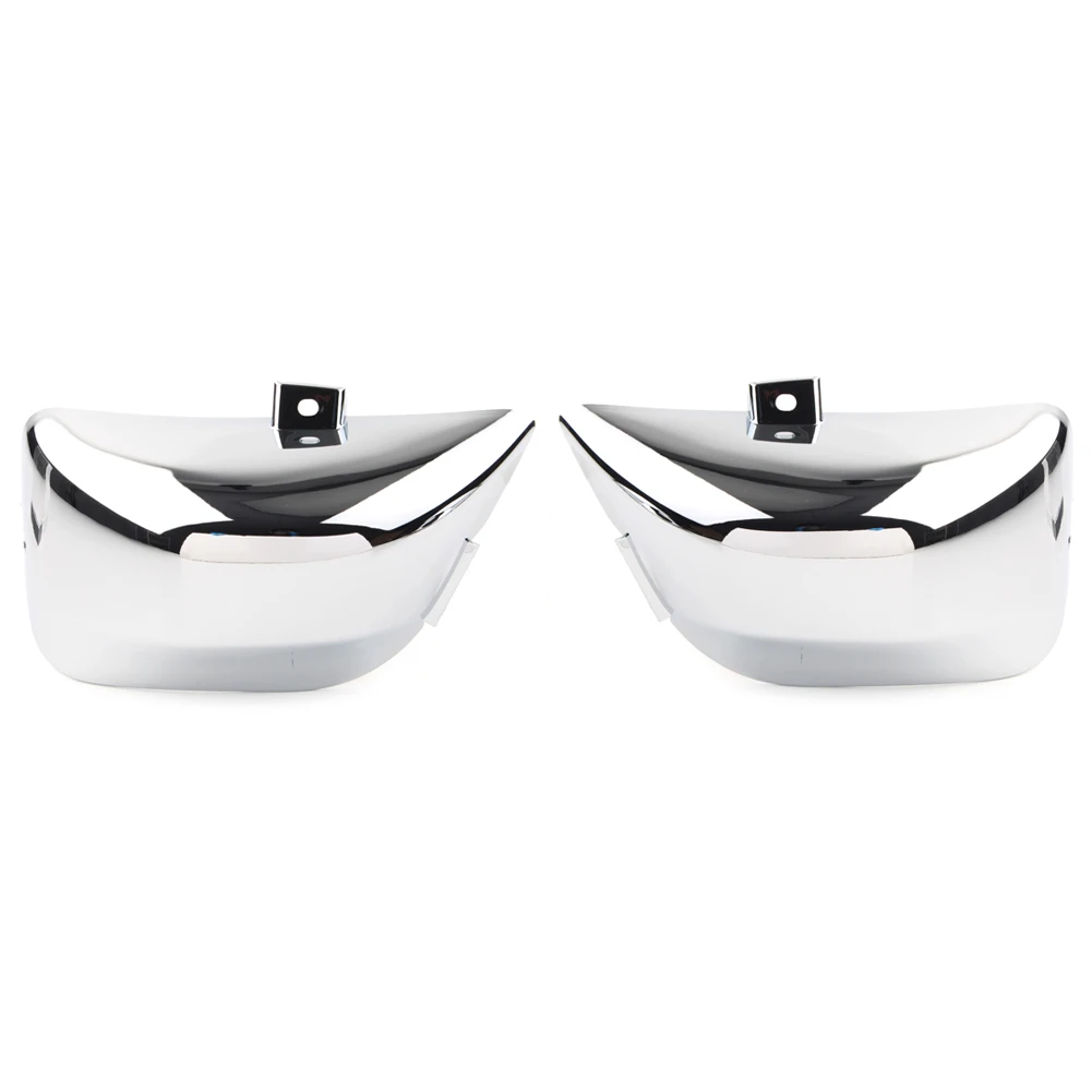 Chrome Motorcycle ABS Fairing Side Battery Cover for Yamaha Virago 400 500 535 XV400 XV500 XV535 Left+Right 1Pari