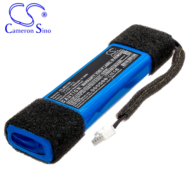 CameronSino Battery for JBL Xtreme Splashproof fits JBL GSP0931134 02 Speaker Battery 5000mAh/37.00Wh 7.40V Li-Polymer Blue