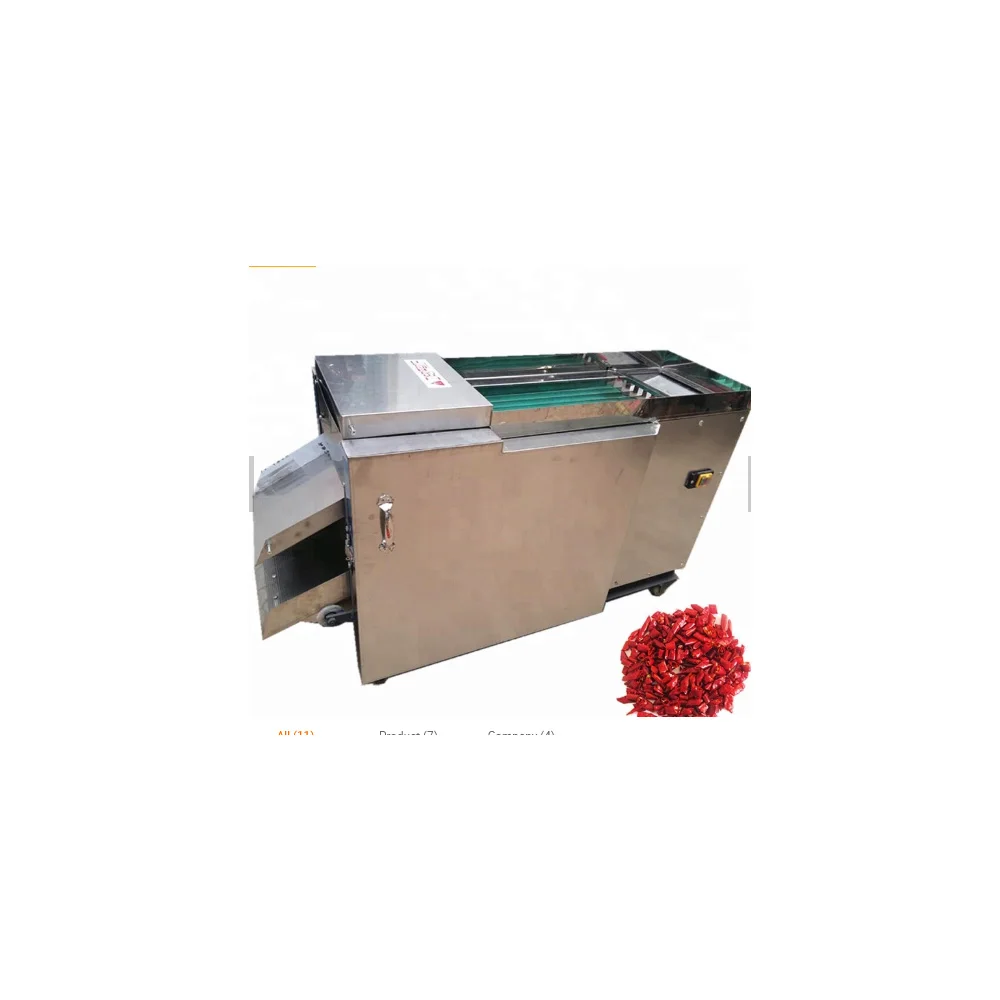 

Automatic multi-function dry red pepper chilli washing seed cutter machine for chilli processing produce line