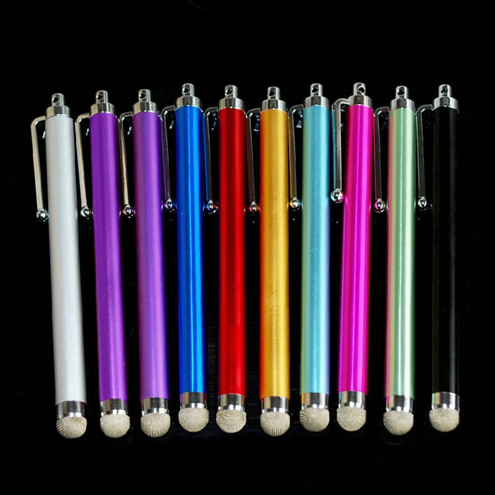 Conductive Cloth Head 9 0 Metal Mesh Tip Stylus Pen For Smart Cell Phone Tablet PC