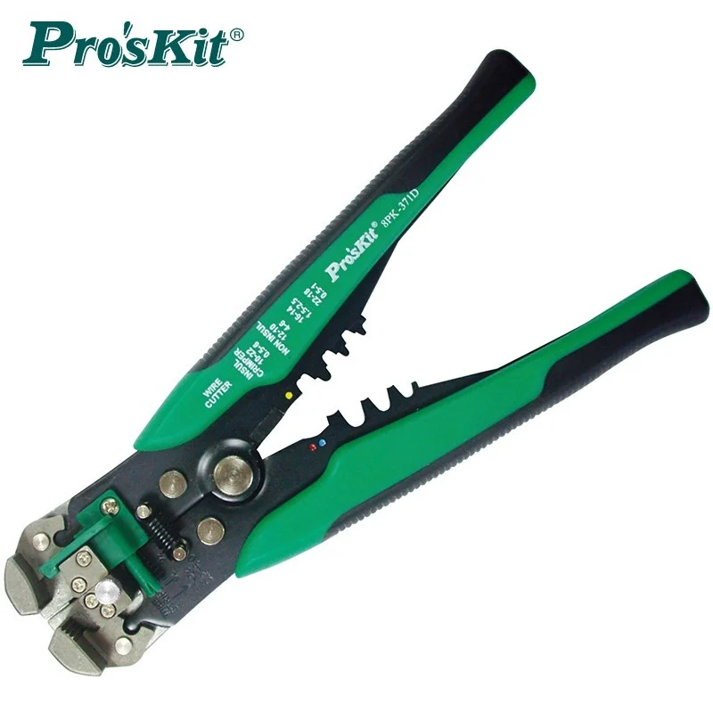 

Automatic electrical wire Crimping tool/ProsKit 8PK-371D Self-Adjusting Stripping Plier Tool/crimping stripping knife