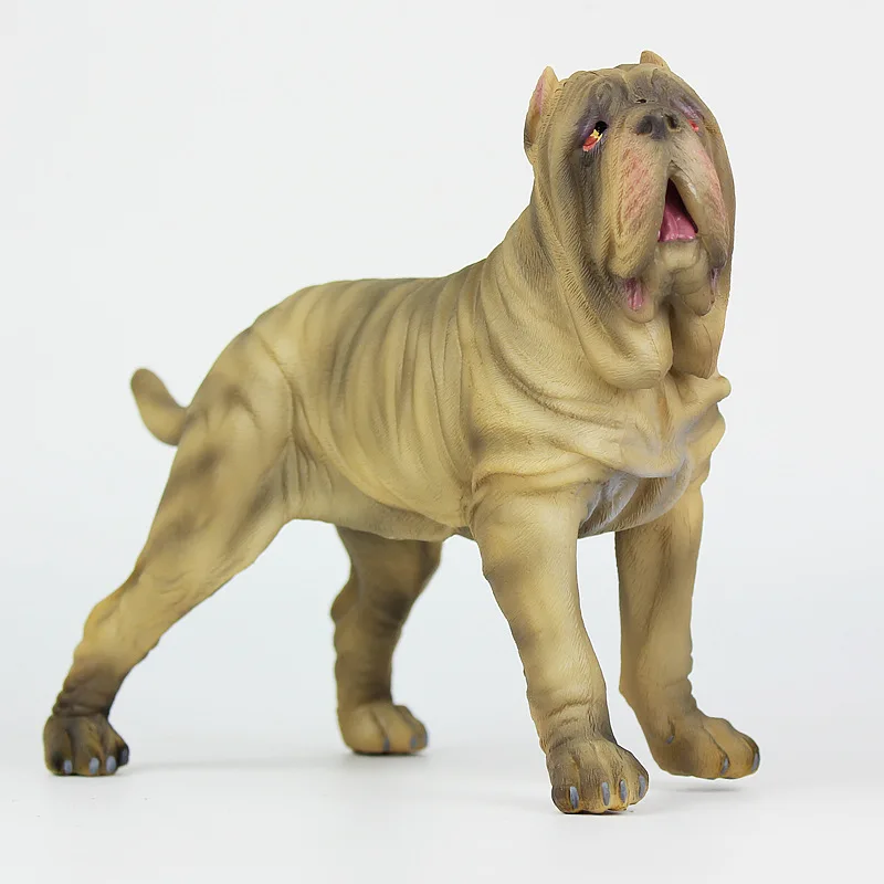 One Piece Real Life Dog Model Plastic New Polyton Gift Approximate Dimensions 22x10.6x16.5cm XF2775