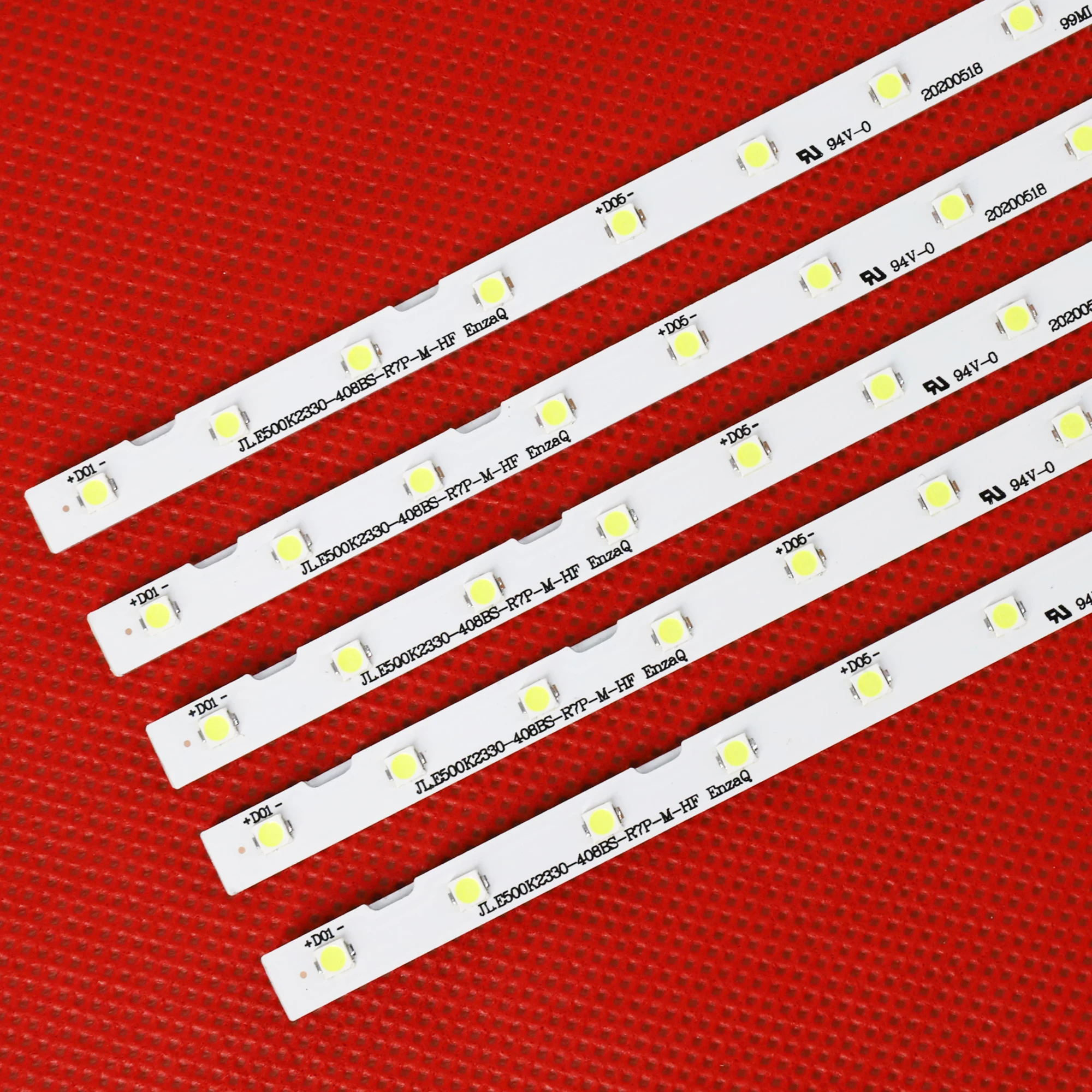 New 20 PCS LED Backlight Strip For Samsung UE50NU7100 UE50NU7020 50NU7400 BN96-45952A UN50NU7100 un50nu6900 LM41-00564A 46034A