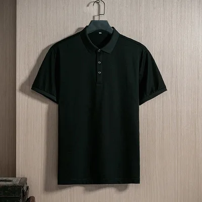 Youpin 2023 sommer neue herren kurzarm POLO shirt revers eis silk kühlen business alle-spiel T-shirt