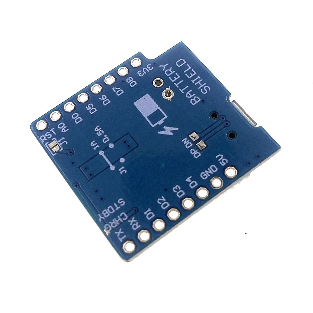 1Aชาร์จโมดูลMICRO InterfaceสำหรับD1 MINI Power Supplyบอร์ดขยาย