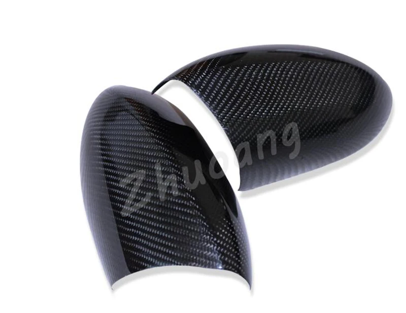 High quality For BMW E90 E92 E93 M3 E82 1M 2008- 2013 100% Real Carbon Fiber Rear View Mirror Cover Side Mirror Caps car styling