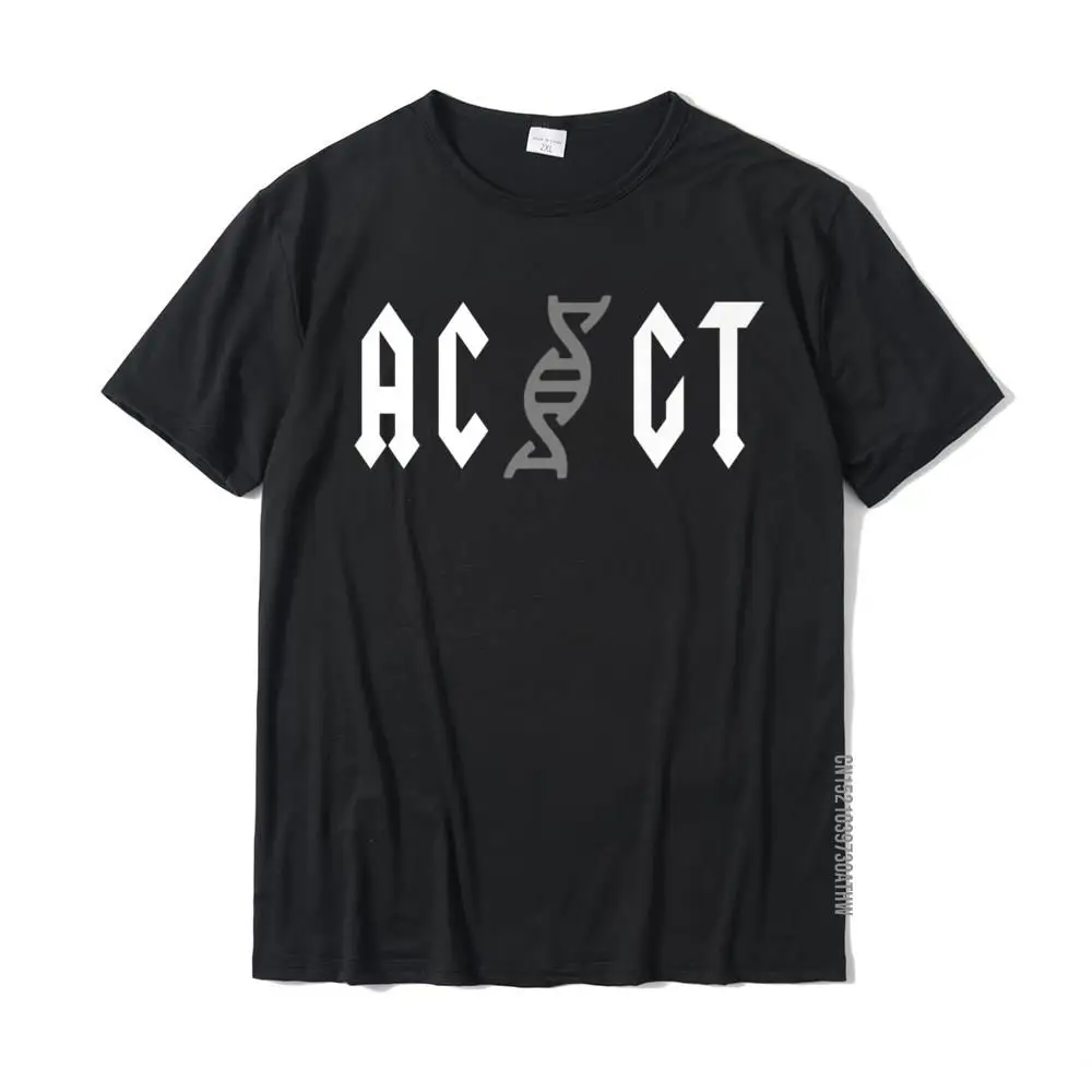 AC GT Biology Science Funny T-Shirt Tees Popular Comfortable Cotton Adult T Shirts Simple Style