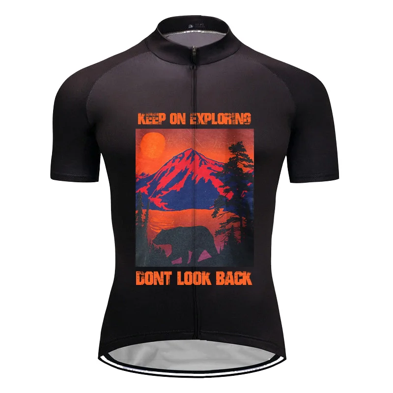 

Short Sleeve Cycling Jerseys, MTB Bike Clothing, Custom Shirt Team, Pro Motocross Gel, Mountain Tight Top Race Ride Cycle