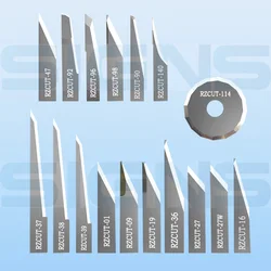 10Pcs Ruizhou Rzcut Hardmetalen Oscillerende Mes Cnc Vibrerende Digitale Blade RZCUT01 RZCUT-09 RZCUT-19 RZCUT-27 RZCUT-140