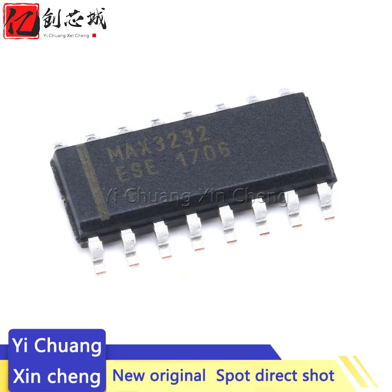 10PCS MAX3232CSE MAX3232ESE MAX3232 SOP-16 In Stock