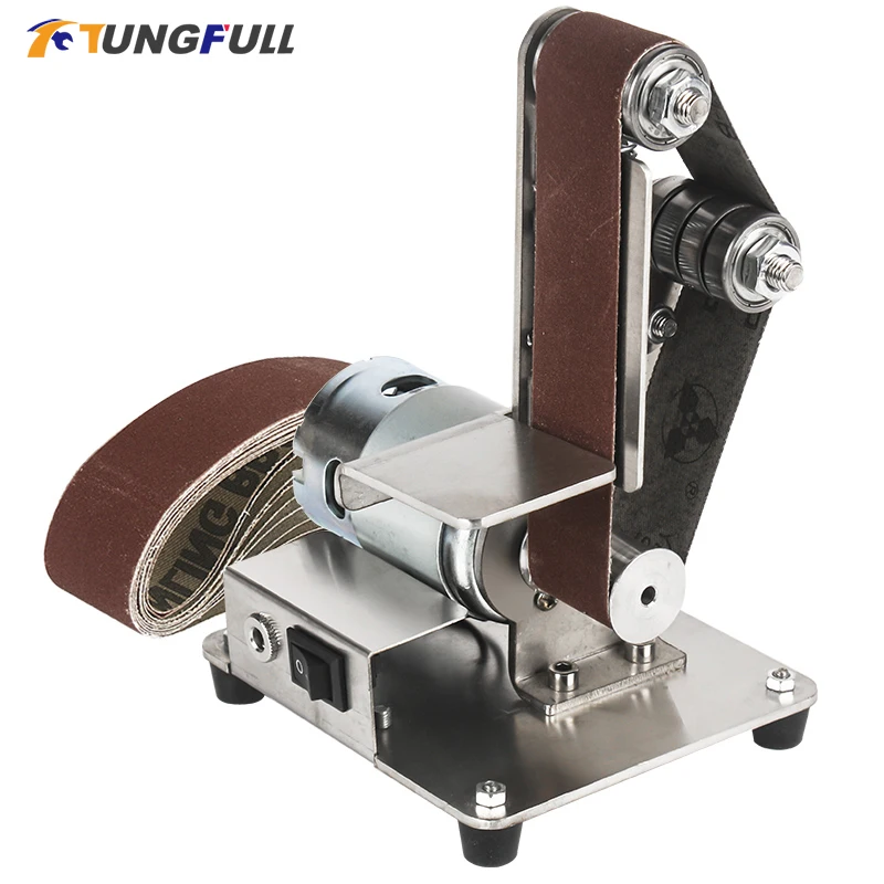 

775/795/895 Motor Universal Sharpening Machine Table Belt Sander Small DIY Polishing Machine Sanding Belt Machine