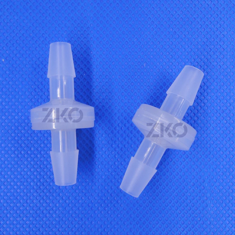 plastic water check valve one way non-return anti-return valve for air liquid aquarium medical bathroom prevent backflow 3/4/6mm