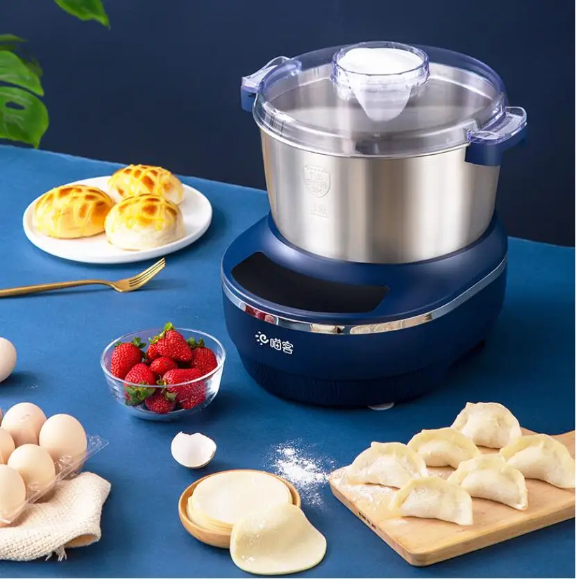 

220V 5L Household Electric Dough Mixer 2 In 1 Multifunctional Dough Fermenting And Mixing Machine Automatic Food Mixer