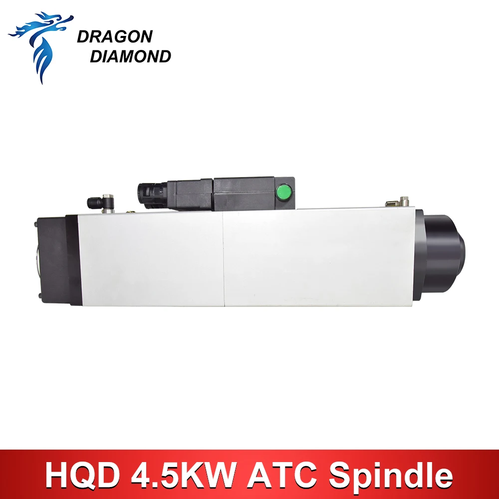 Original 4.5KW ATC Automatic Tool Change Air Cooled Spindle Motor ISO30 24000rpm 380V For CNC Engraving Milling Router Machine